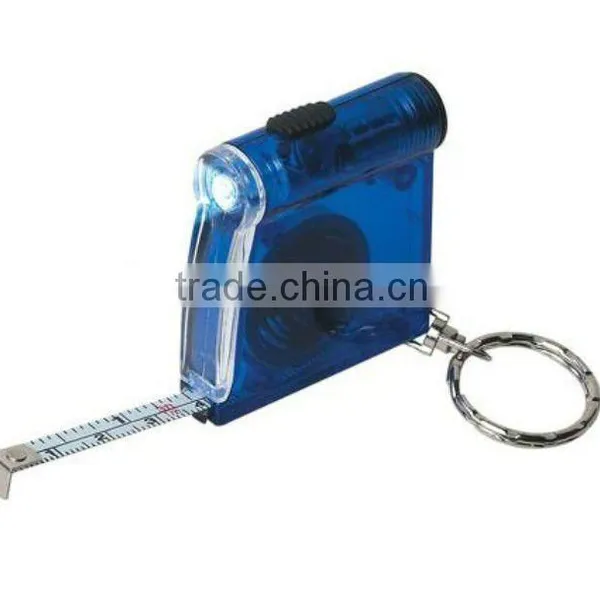 LED Tape Measure Keyring