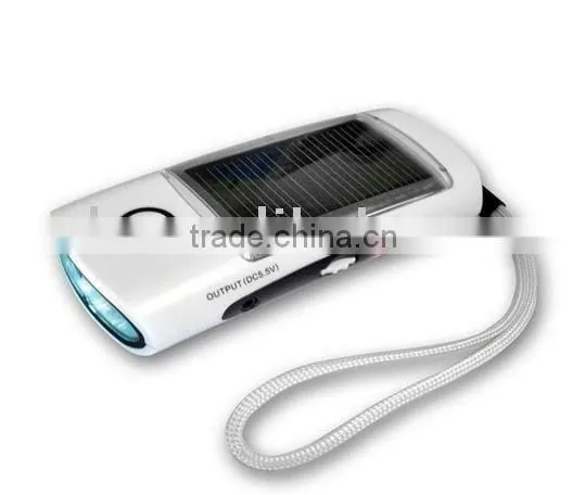 ZS-702 Led Solar Flashlight