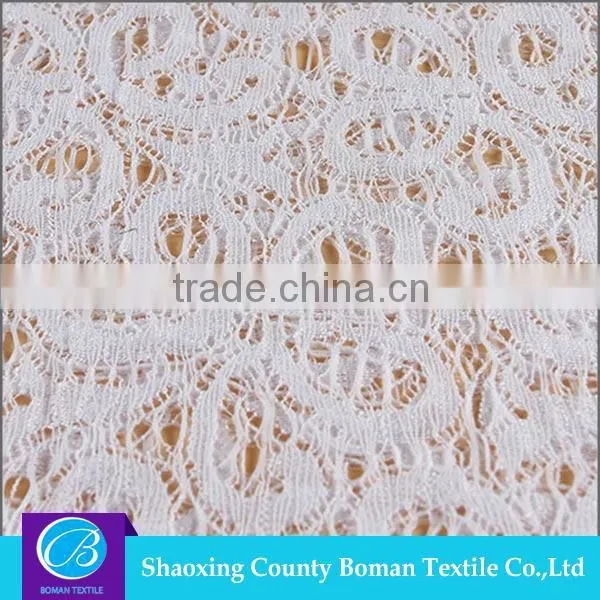 Fabric Supplier Latest Design Fancy Knitted Top Quality Lace Fabric