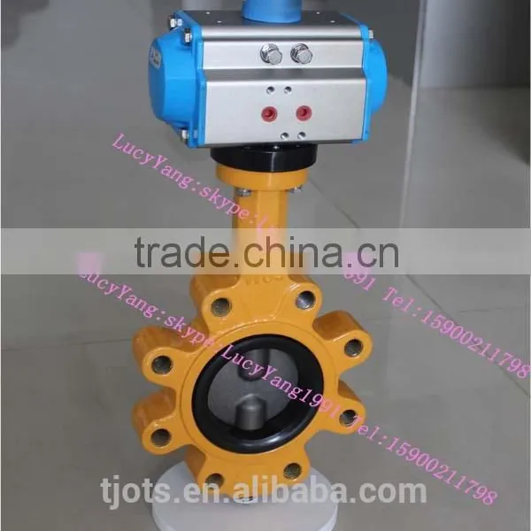 Pneumatic Actuated Wafer Butterfly Valve Easily Operated ,From Chinese Factory photo-4