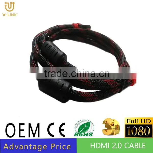 Gold Plated Supports Ethernet 3D 1.4 2.0 4K HDMI Cable Male to Male 1ft-100ft Available photo-3