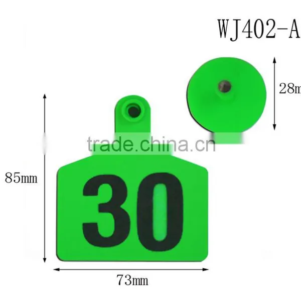 WJ402-A Laser Printing Blue Cow Ear Mark photo-2