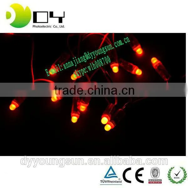 Outdoor DC5v 9MM Single Color Pixel Led String L Ight photo-4