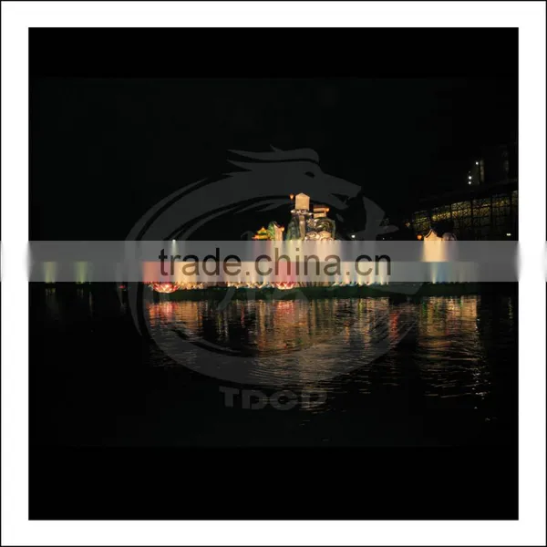 in Water Silk House Lantern Lighting