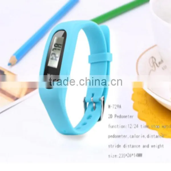 Multifunction 3D Fitness Wristband Calorie Stopwatch Pedometer photo-2