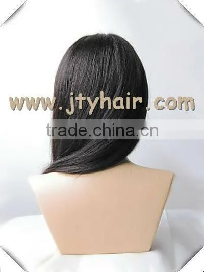 Hot Beauty 22" #1B Silky Straight, Natural Hairline, Peruvian Hair Full Lace Wig photo-5