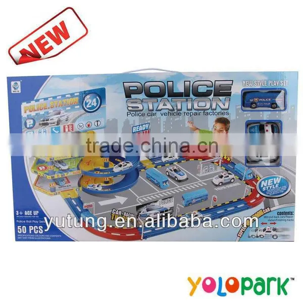 Pull Back Police Car Game/car Toys photo-2