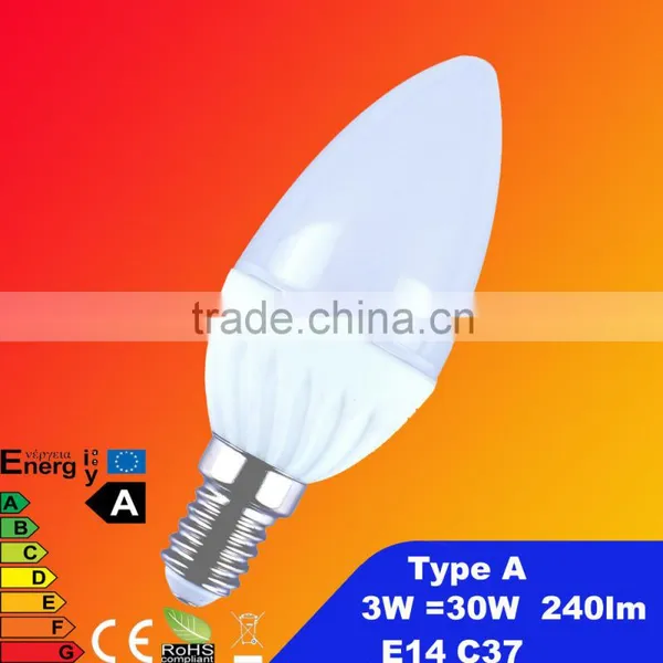 3W 5W 6W E14 E27 B22 LED Candle Golf R50 Bulb Warm Cool Daywhite Light photo-2