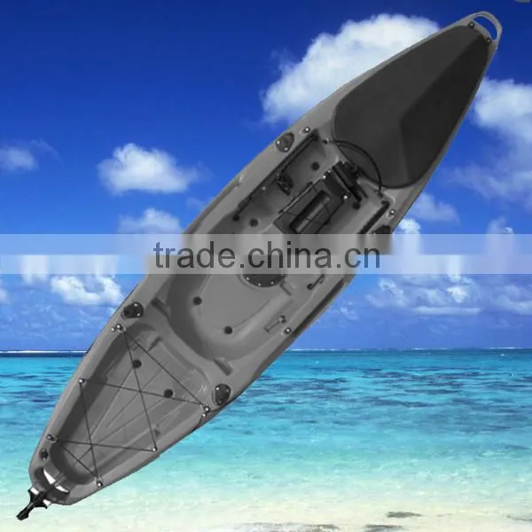 Single Plastic Pedal Kayak/ Ocean Kayak/ Kayak Fishing With Rudder System