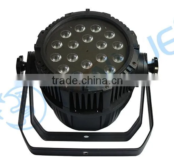 Hot 18*10w Par Ip65 Led Stage Lighting Waterproof Led Par Rgbw Dmx Stage Lighting photo-4