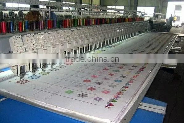 High speed computer sequin embroidery machine of 24 heads