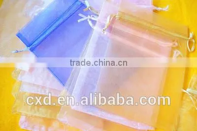 Organza,satin,microfiber,velvet,organza Material and Recyclable Feature Personalized Organza Bags photo-5