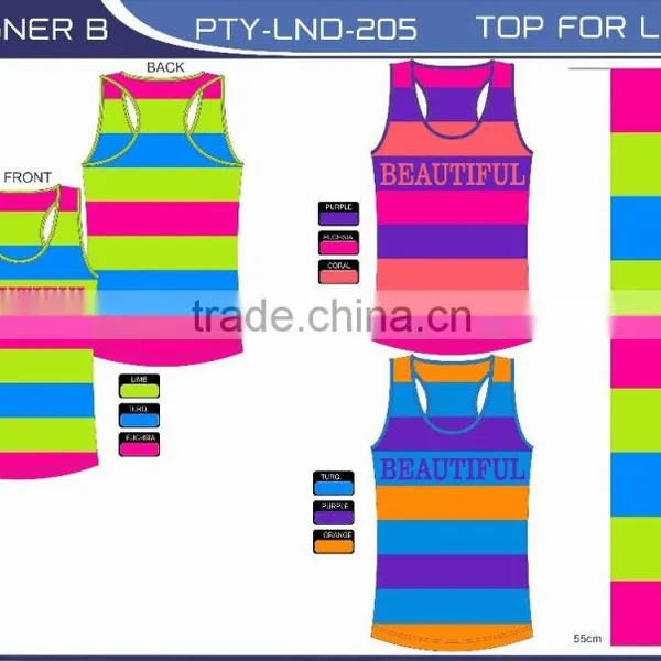 Dazzle Colour Stripe Fashion Vest photo-4