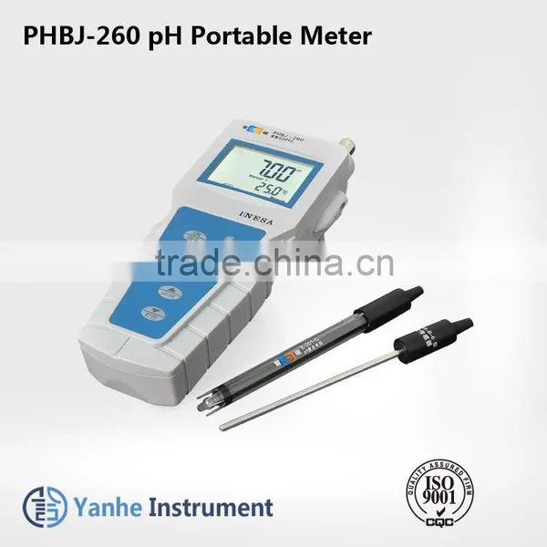 PHBJ-260 Portable Digital pH Meter pH /mV(ORP)/Temp ph Meter Price photo-2