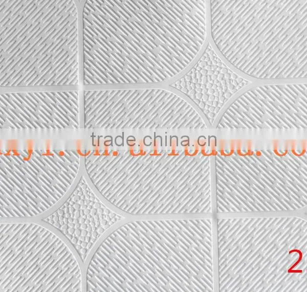 2016 China Manufacturer Xinyalai Factory Supply Embossed Pvc Foil for Gypsum Ceiling Tiles photo-3