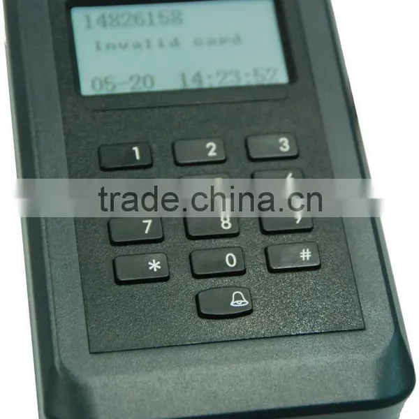 TCPIP standalone RFID door access control with Software, access control standalone single door controller