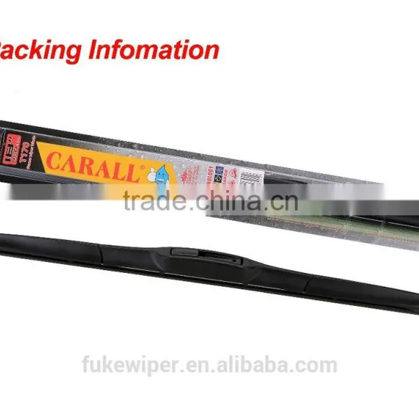 Aerodynamic and Sturdy Design CARALL Hybrid Front Windshield Wiper Blade photo-3