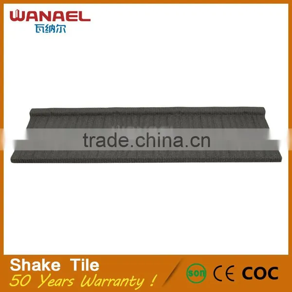 Free Sample Stone Coated Metal Steel Flat Roofing Tile for House Program photo-4