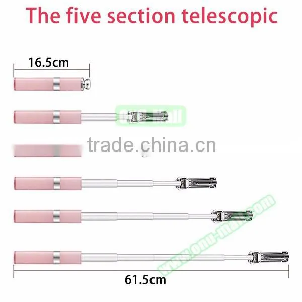 OEM Extendable Lipstick Shape Selfie Stick, Wired Mini Monopod Selfie Stick As Seen on TV photo-3