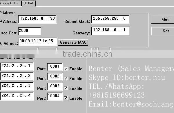 Sdi to Spts Iptv sd hd Encoderr (Embedded Audio,4 SD/HD SDI In,ASI+IP/4*SPTS Out) photo-5