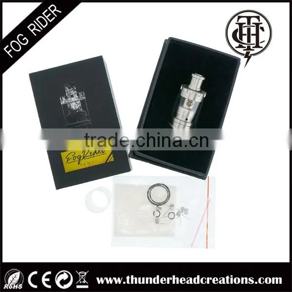 2016 Top Quality Electronic Cigarette Vaporizer Fog Rider Rta Tank Atomizer Wholesale photo-5