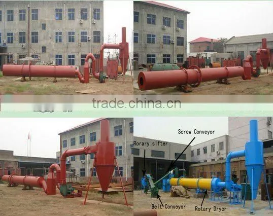 Rotary Drying Machine for Sawdust