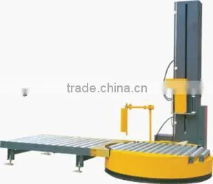stretch wrap film dispenser pallet wrapper