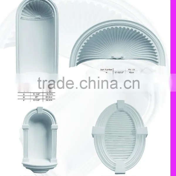 2016 Polystyrene High Quality Beautiful PU Decorative Shelvings photo-5