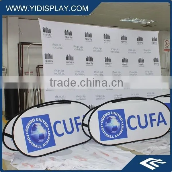 Adjustable X banner stands