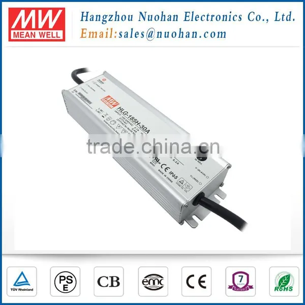 Ip65 ul ce Listed 30v 185w Constant Voltage Pwm Dimmable Led Driver HLG-185H-30A photo-4