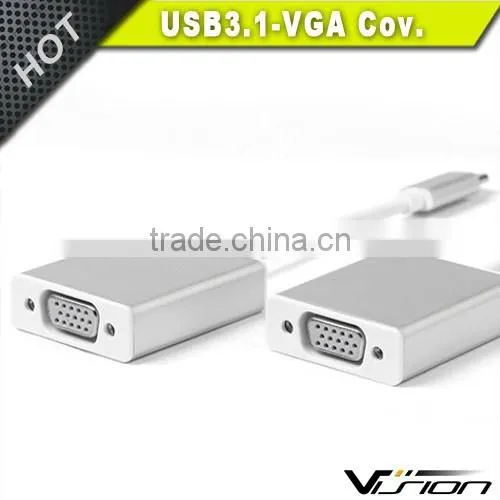 Vision New Product High Speed USB3.1 to VGA Adapter for Mac. photo-5