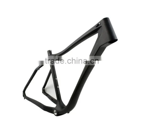 Carbon Beach Bike Frame Carbon Snow Bike Frame Carbon Fat Bike Frame photo-3