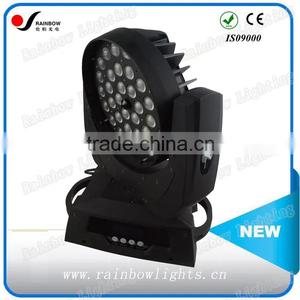 18CH 10watt Led Zoom Wash Moving Head 36PCS Moving Head LED Stage Wash Lights photo-2