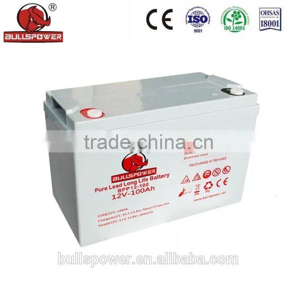 Higher Reliability Valve Regulated 12V 200AH Pure Lead Acid Long Life Battery Quality Choice photo-3