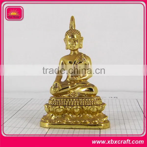 Customized 3d Figurine Buddha Figurines Gold Statue photo-2