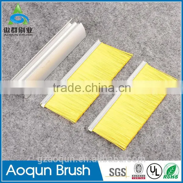 Double Row Safety Brush Escalator Deflector Brush Escalator Safety Brush Guard