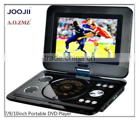 2014 New Portable Dvd With 7-16ich Screen, USB/GAME/FM Function photo-2