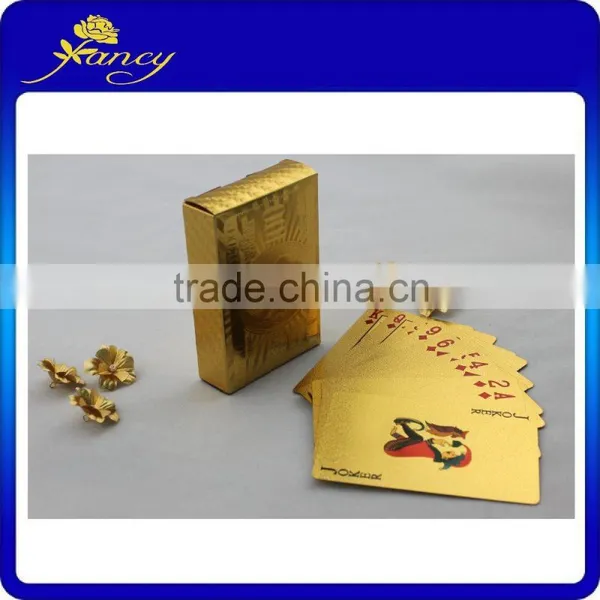 General Poker Gold Foil Playing Card Can be Custom photo-2