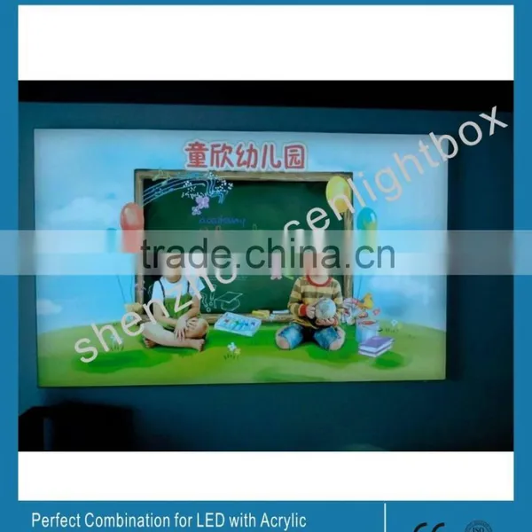 Super Slim Edge-lit LED Fabric Light Box