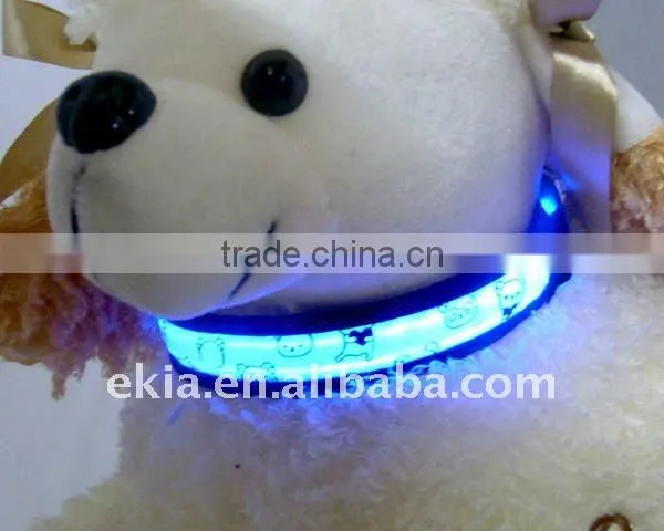 Cute Bear Flashing LED Pet Dog Collar