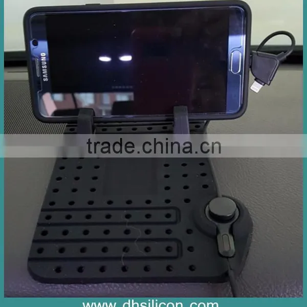 2 in 1 Charging Cable Mobile Phone Holder for Car