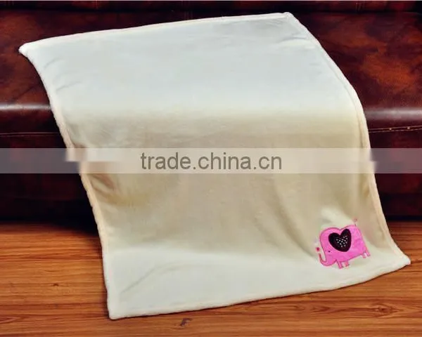 2016 Children Cartoon Soft Thick Coral Fleece Swaddle Blanket photo-2