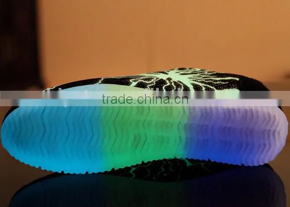 High Top LED Shoes Flashing Sneakers,Lightning Canvas Sneaker Quality Choice Most Popular photo-5