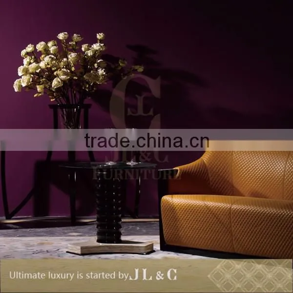 JT05-05 Pedestal Tea Table With Solid Wood in Living Room From JL&C Luxury Home Furniture NEW Designs 2015 (China Supplier) photo-5