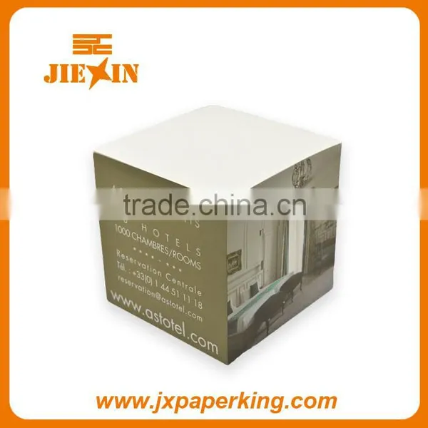 Custom Branded Logo Wooden Pallet Memo Pad Sticky Note Cube photo-2