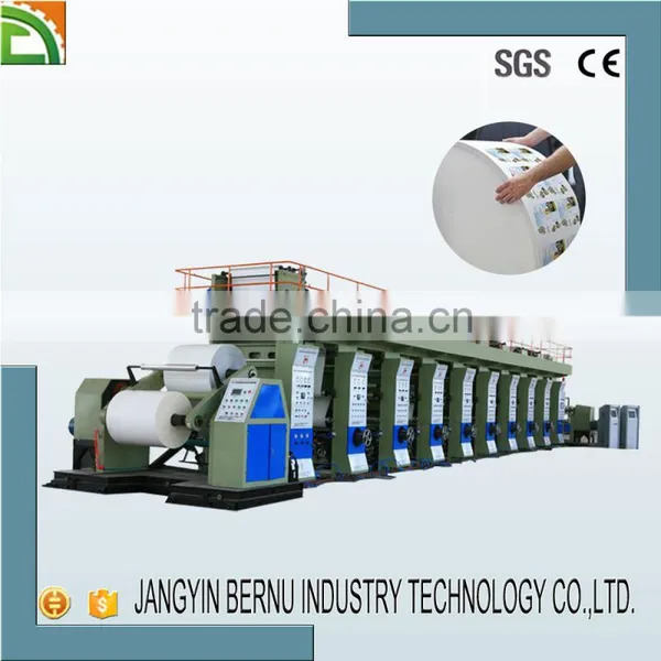 BRNY 8 Color Printing Machine Press Wallpaper Production Printing Machine photo-4