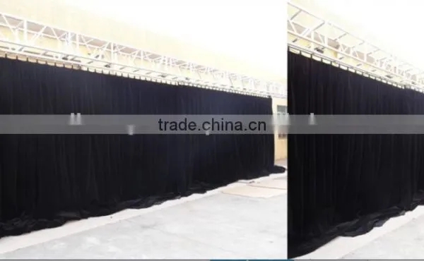 Trade Show Use Motorized Wireless Electric Curtain Diy Electric Curtain photo-2