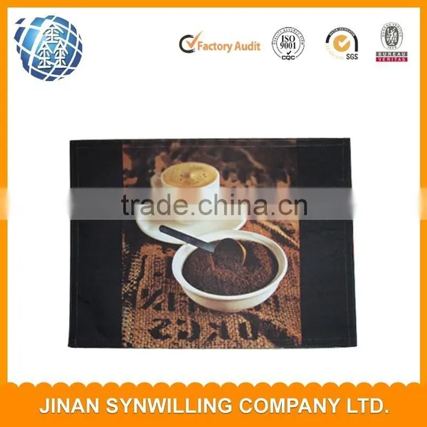 High Quality 100% Polyester Transfer Printing Design Table Mat photo-3