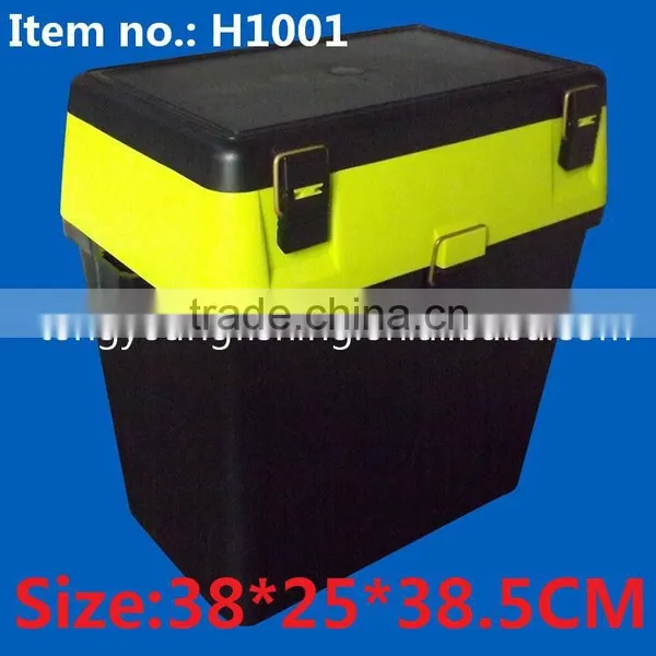 H1001 38*25*38.5CM Plastic Fishing Seat Box Fishing Line Packaging Box photo-2