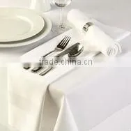 100% Cotton Ivy Leaf and Satin Band Table Cloths